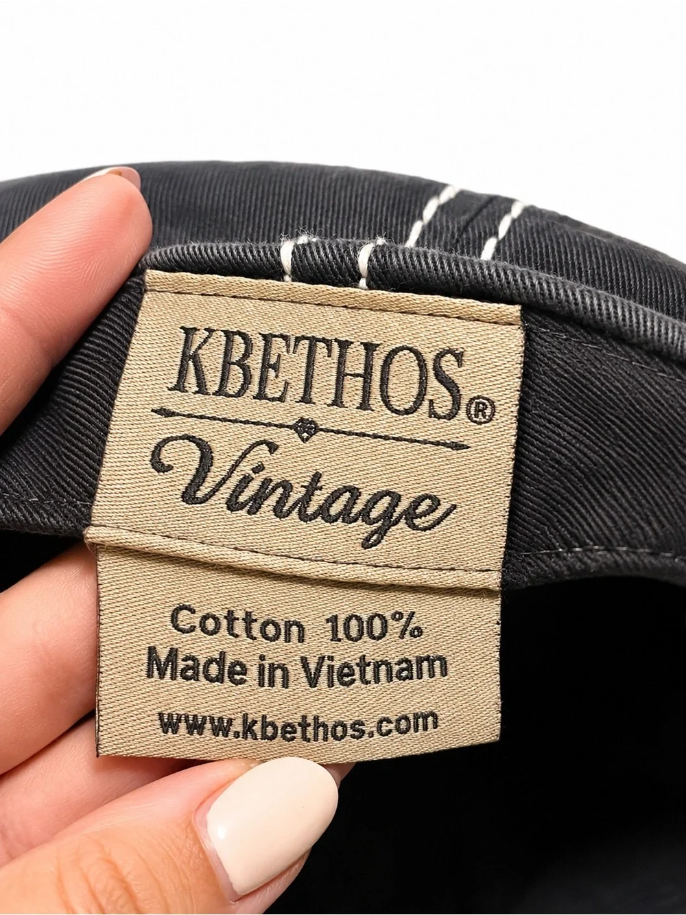 KBETHOS Vintage Mama Claus Distressed Festive Christmas Hat